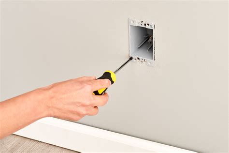 how to cut in electrical box drywall|electrical box for existing drywall.